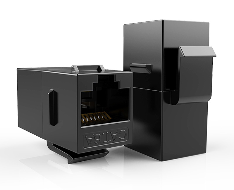 Enmane-RJ45 Keystone Coupler, Cable Extender