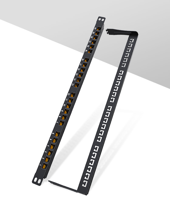 0.5U24口-超薄網絡配線架