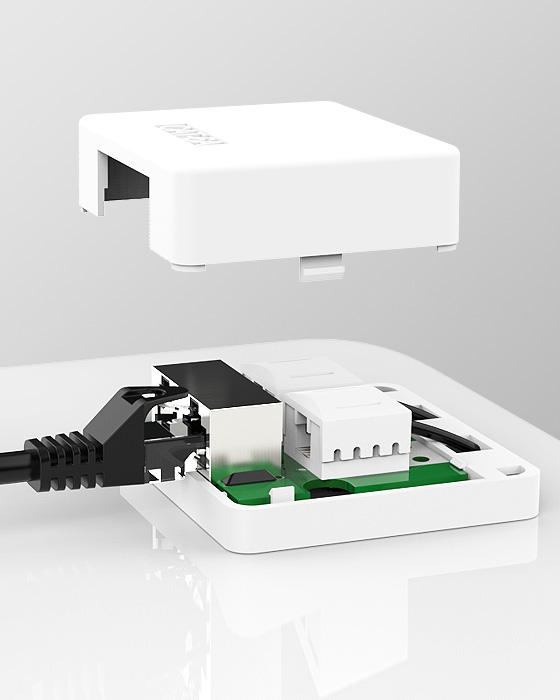 單口/雙口-網絡桌盒