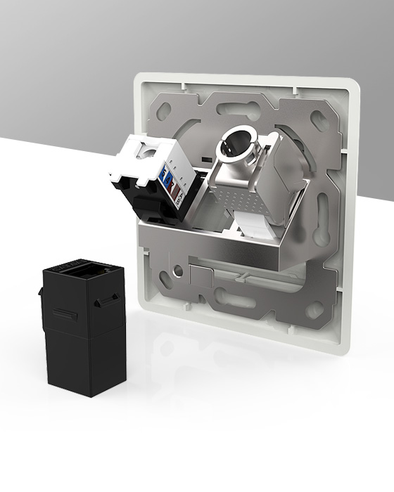 80型-網絡面板,電腦插座