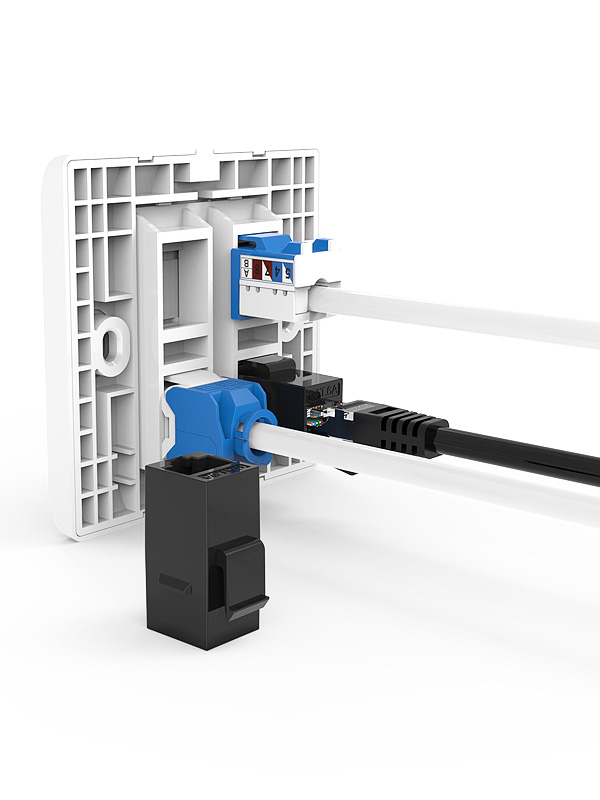 Network RJ45 Faceplate