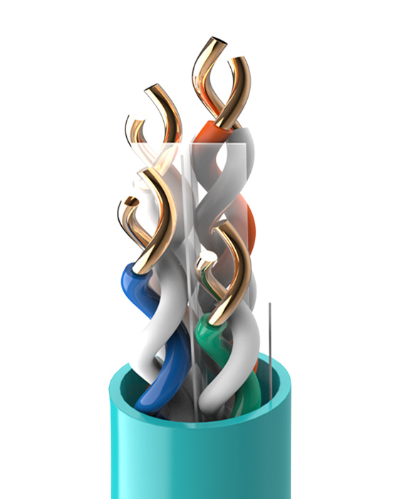 六類-高速千兆工程級網線