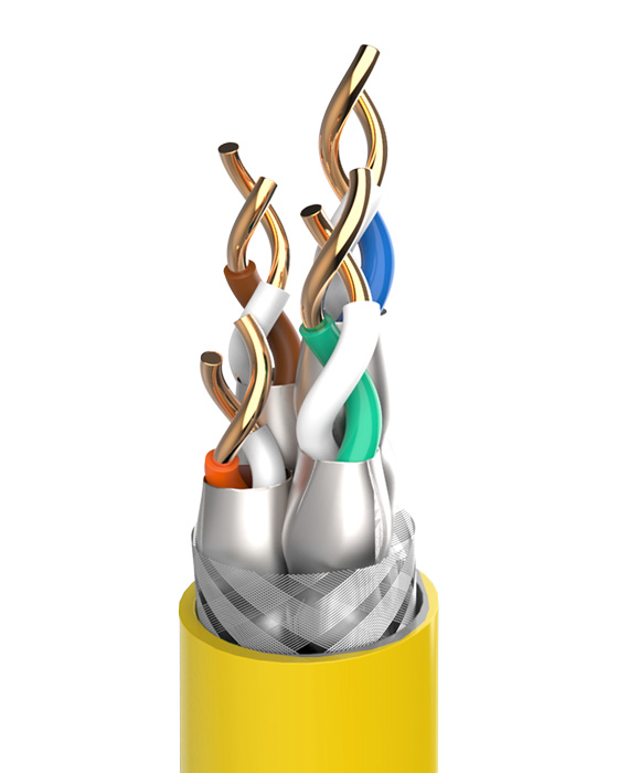 八類-雙屏蔽專業(yè)工程網(wǎng)線(SFTP)