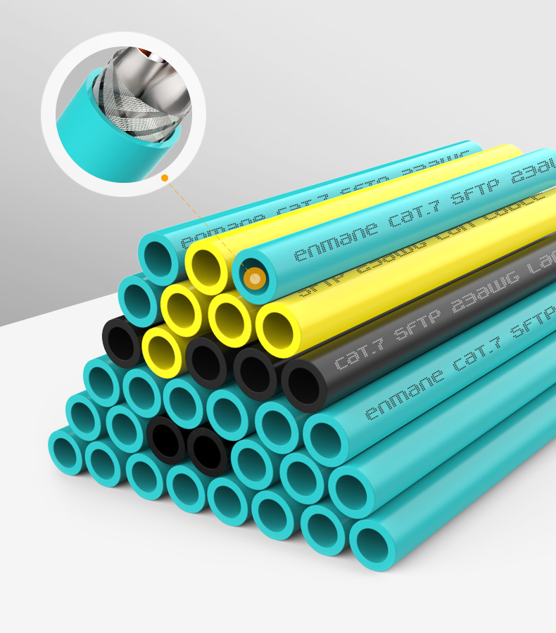 七類-萬(wàn)兆雙屏蔽工程網(wǎng)線