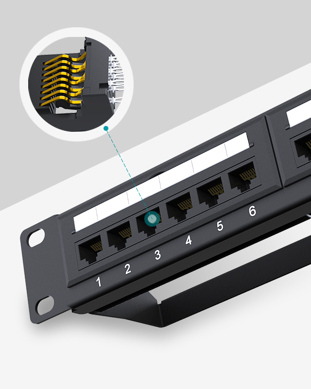 1U24口-網(wǎng)絡(luò)配線架