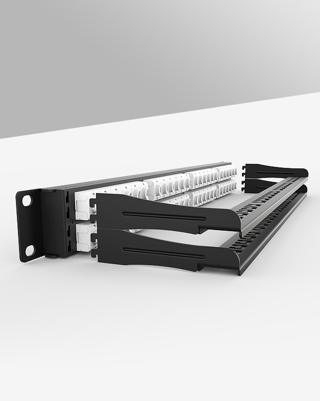 1U48口-防塵網絡配線架