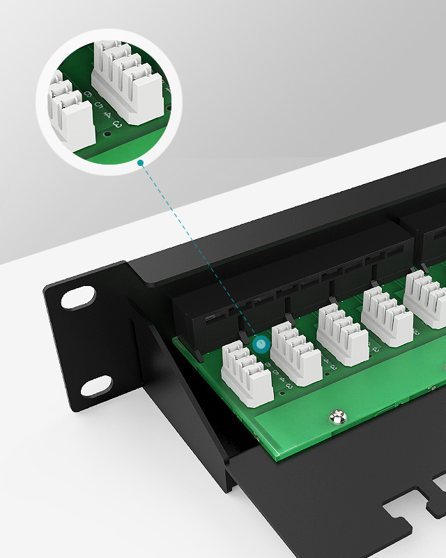 1U25 口電話語音配線架 