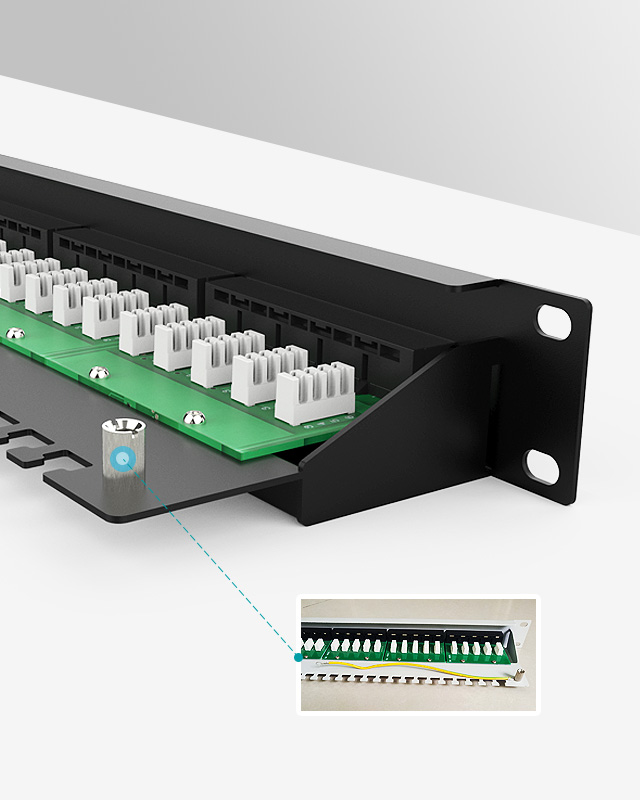 1U25 口電話語音配線架 